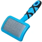 Groom Professional Curved Soft Slicker Dog Brush - Dematting Brush