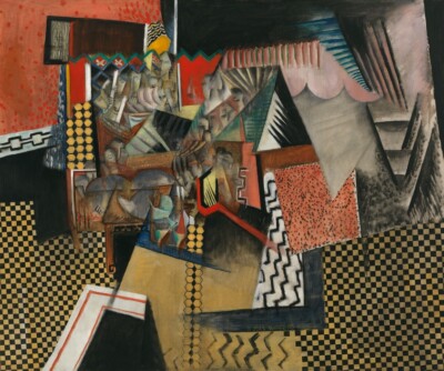 Max Weber : Chinese Restaurant : 1915 : Archival Art Print