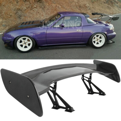 For Mazda MX-5 Miata 47'' Rear Trunk Spoiler Racing Wing GT-Style Carbon Fiber