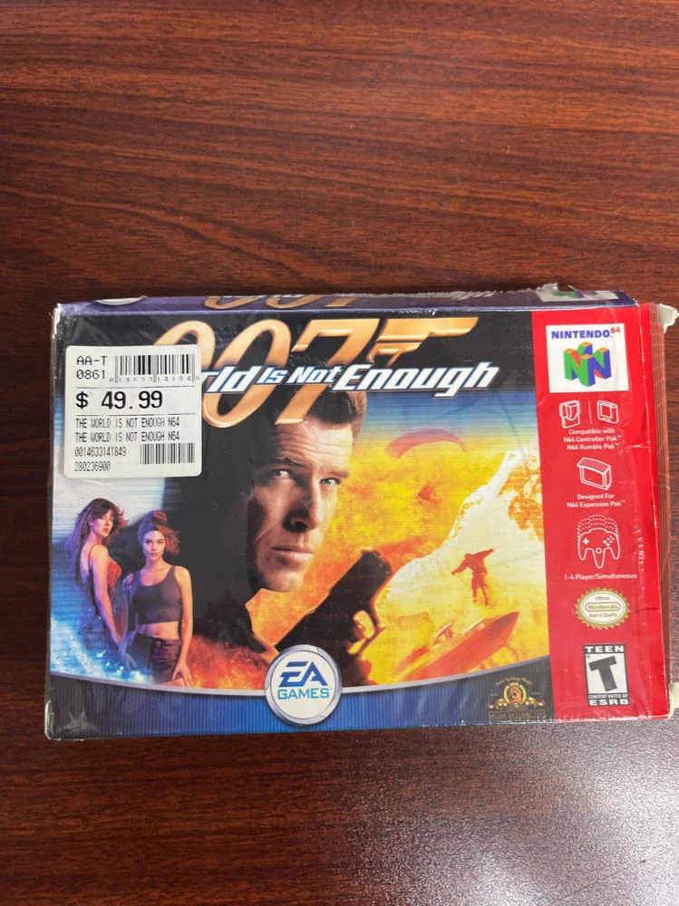 007: World Is Not Enough N64 Games for sale | eBay