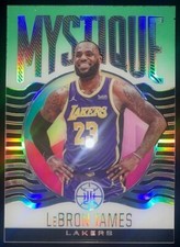 LEBRON JAMES 2020 PANINI ILLUSIONS MYSTIQUE GREEN ACETATE# 10 MINT MASSIVE BV$$$