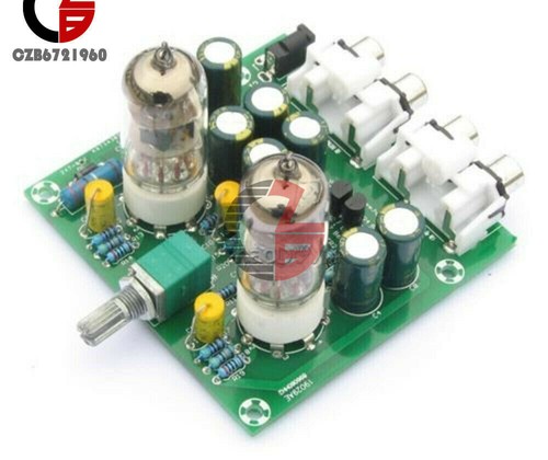 6J1 AC12V Valve Pre-amp Tube PreAmplifier Board Headphone Amplifier Acrylic Case - Picture 41 of 54