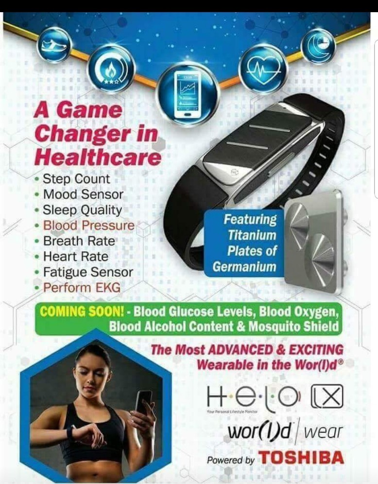 ボディ・フェイスケア HELO LX / Amazing Device! HELO LX Biometric Bracelet with Remote Monitoring and SOS