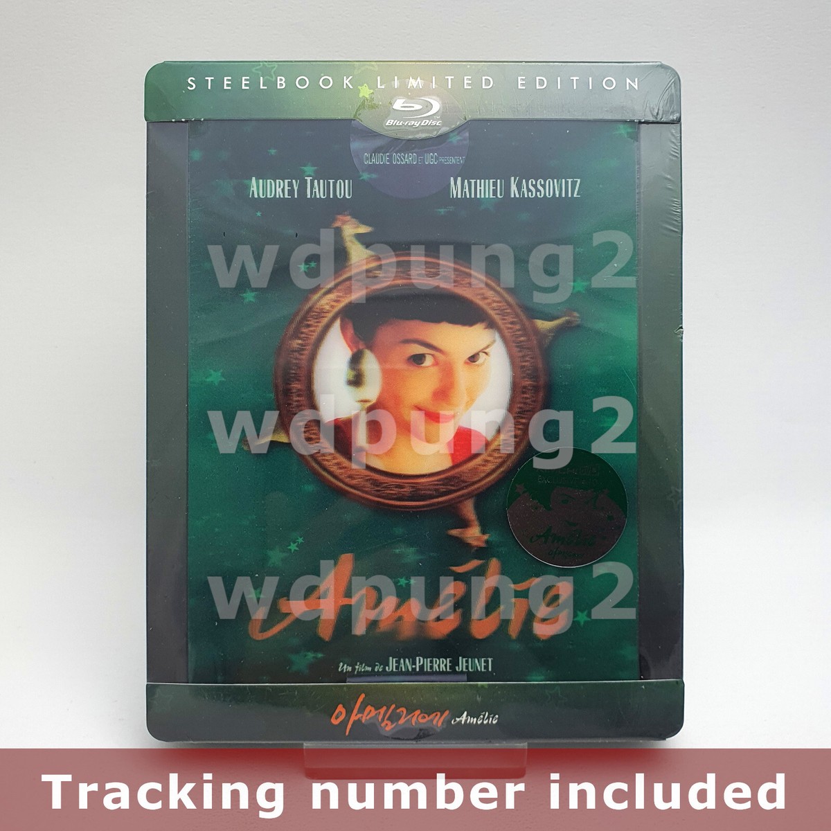 Amelie BLU-RAY Steelbook Limited Edition - Lenticular Type C