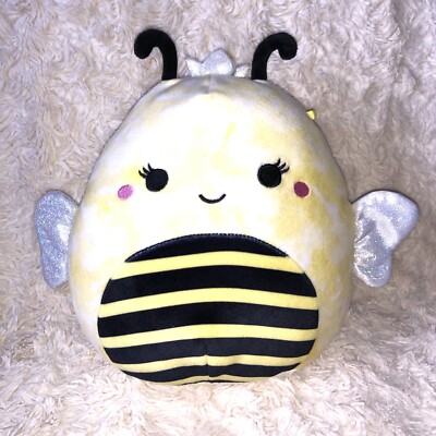 Original Squishmallows Sunny die Bienenkönigin Plüschtier Kuscheltier - glitzernde Flügel