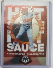 Bryce Harper 2021 Panini Mosaic Baseball Hot Sauce Insert Phillies #HS3