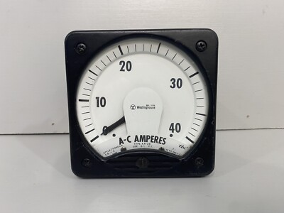Westinghouse 0-40V Alternating Current AC Made in US