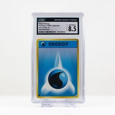 Pokémon Water Energy #6 Japanese Intro Pack - Squirtle Deck - CGC 8.5 - 