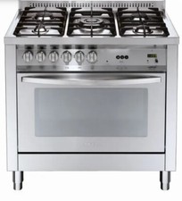 LOFRA PG96GVT/C CUCINA PROFESSIONALE 90CM 5 FUOCHI FORNO  ACCIAIO INOX