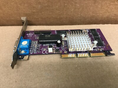 VIDEO CARD VGA AGP PALIT DAYTONA NVIDIA TNT2 M64 32 MB SDRAM