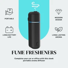 PORTABLE SCENT DIFFUSER | WATERLESS| EASY CHARGING | CORDLESS | CAR ACCESSORIES