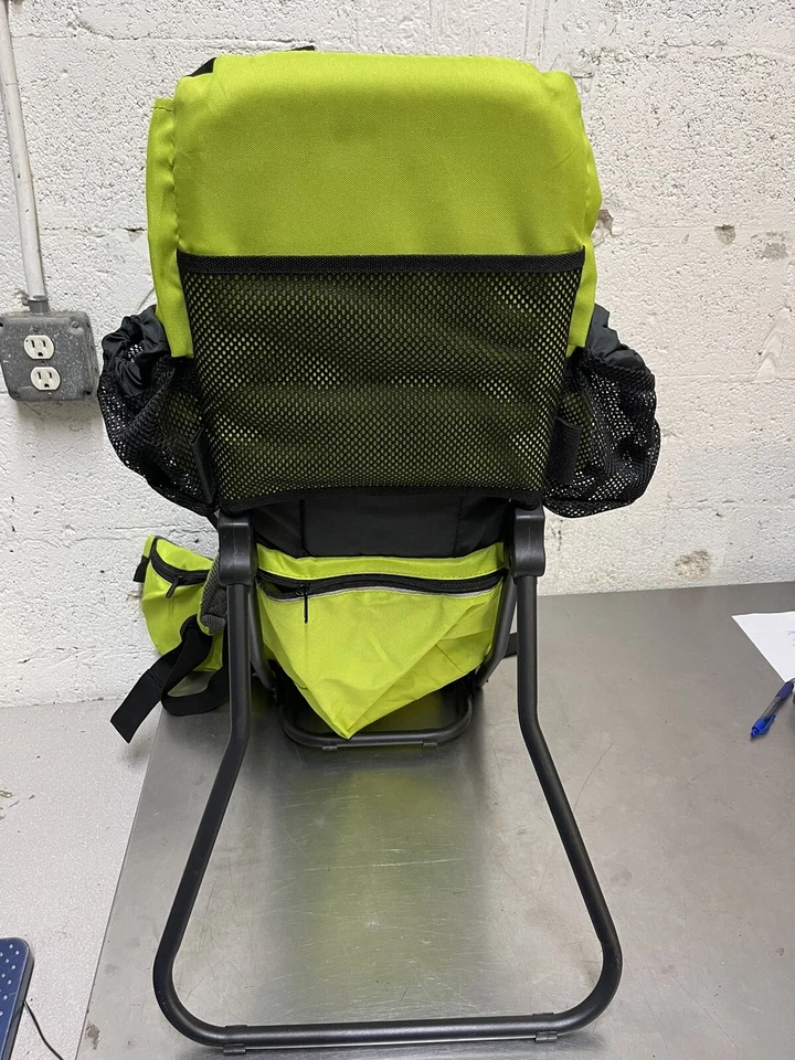 ClevrPlus Senderismo Portabebés Mochila Camping para Niño Pequeño, Verde Foto 4 de 4