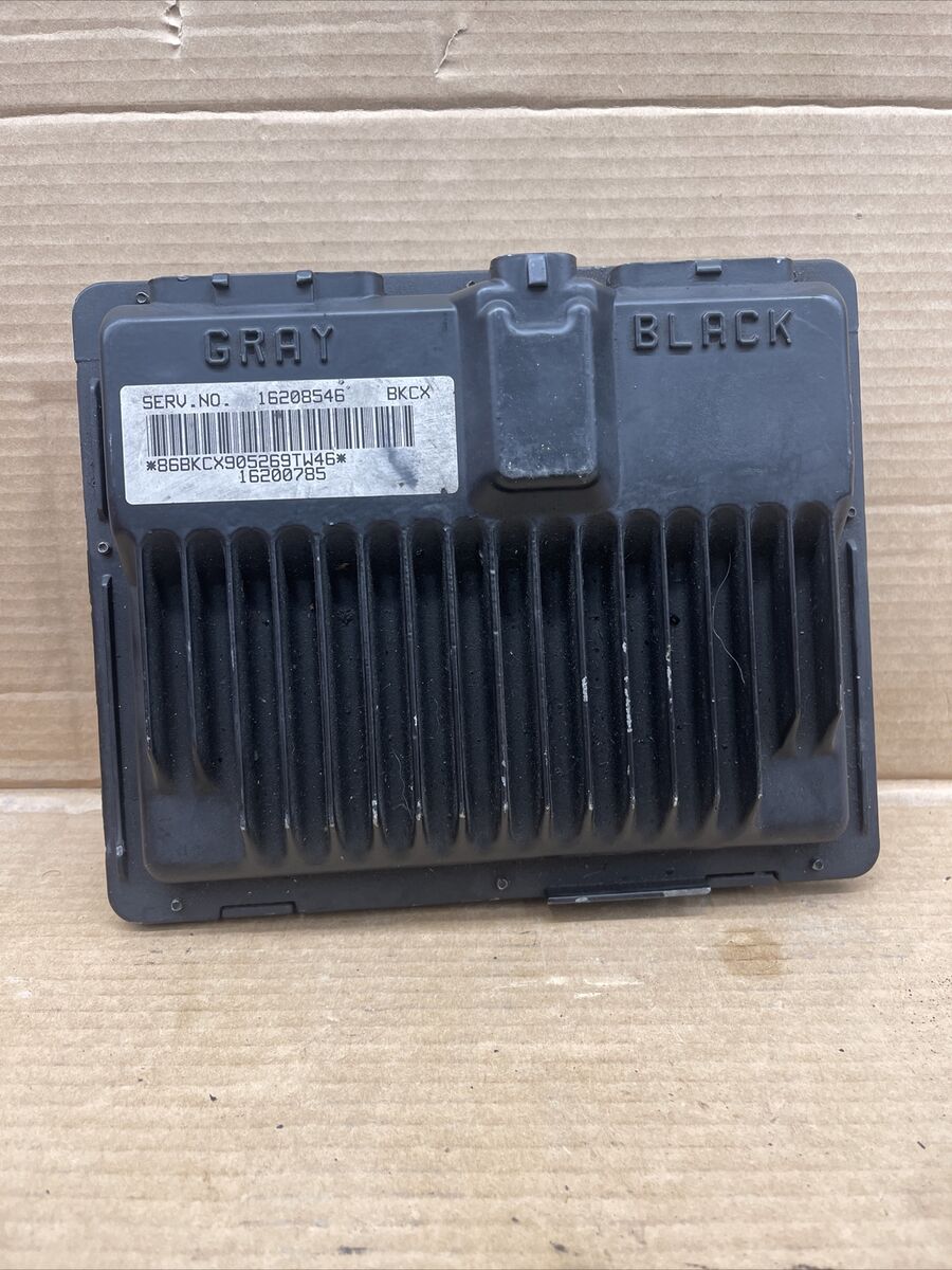 16208546 (BKCX) GM USED OEM ENGINE CONTROL MODULE UNIT ECU 16208546 (BKCX) GM USED OEM ENGINE CONTROL MODULE UNIT ECU