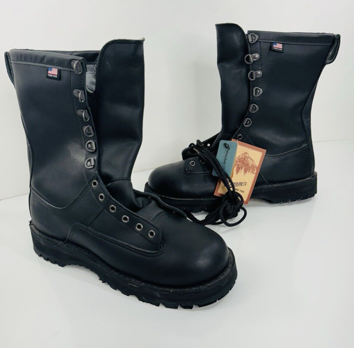 DANNER - NEW w TAGS - GORE TEX VIBRAM THINSULATE SAFETY 9.5 Work 600G GTX Boots