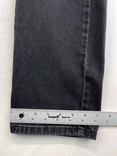 Levi's 529 Jeans - Womens Size 12 - Curvy Skinny - Black Stretch Straight (2546) - Picture 14 of 23