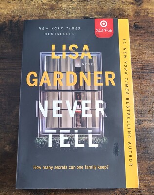 LIVE TO TELL by Lisa Gardner -Target Exclusive 1st Edition (2019, Paperback) 