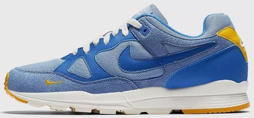 Nike Air Span II SE Work Blue Mini Swoosh AQ3120-400 Max 1 Nike Air Span II SE Blue w/Mini Yellow Swoosh AQ3120-400 Men  main image 3