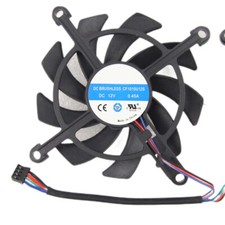 For YESTON RX6600XT RX6600 6500 8GB GAEA Graphics Card Cooling fan