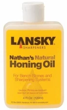 Lansky Nathan's Natural Honing Oil 4oz Sharpening Bench Stones 03200 LOL01 Pro