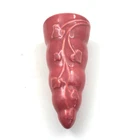 Vintage Pink McCoy Made in USA Pottery Wall Pocket Vase Mid Century