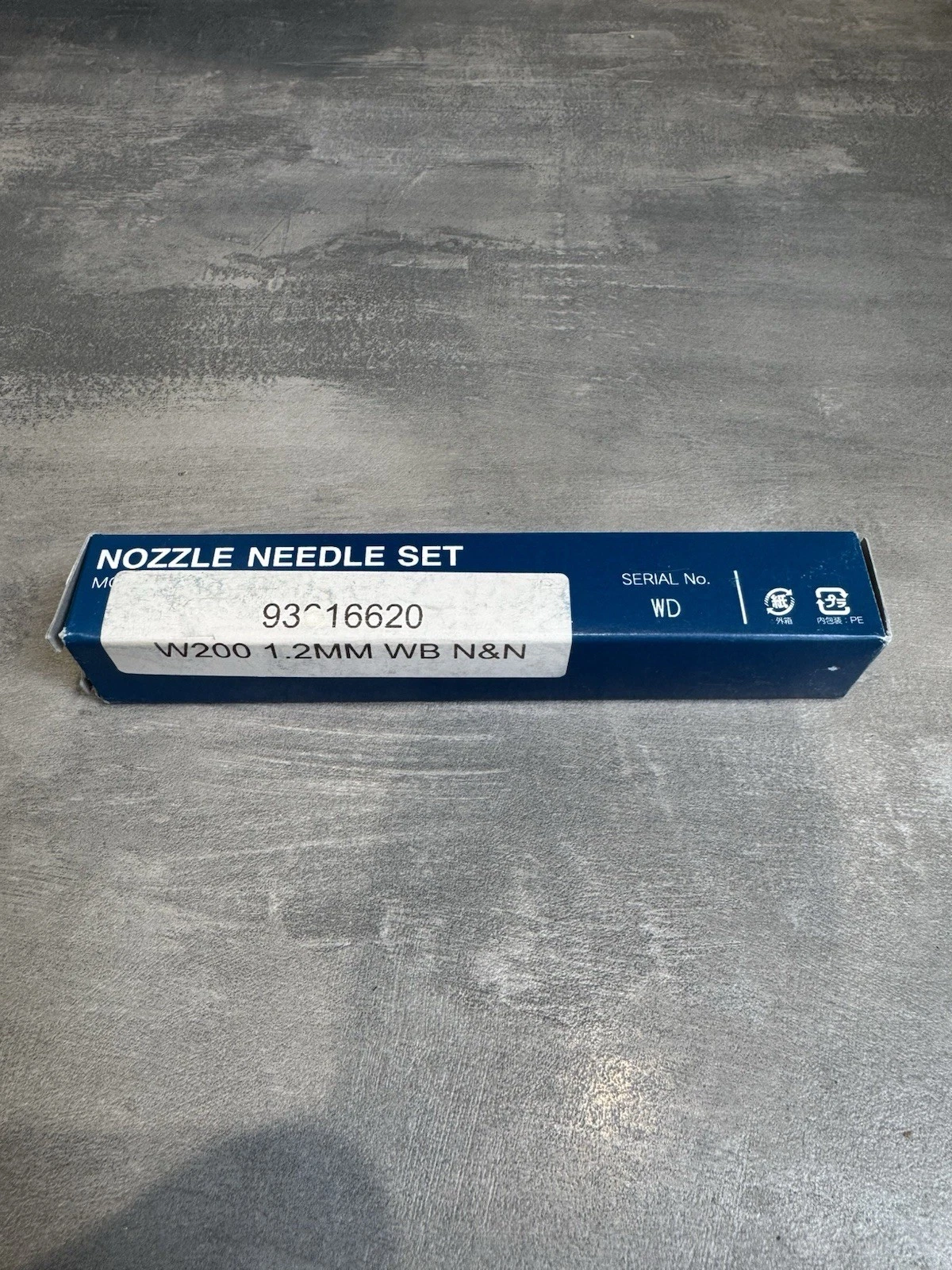 Anest Iwata W200 Nozzle Needle Set 1.2mm W-200WB-12 N&N Brand New In Box