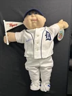 Vtg 1986 Cabbage Patch Doll Lance Parrish Signed Detroit Tigers MLB 2 Uniforms