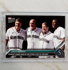 Ken Griffey Jr, Buhner 2023 TOPPS NOW Mariners Legends #563 SP - Print Run: 940