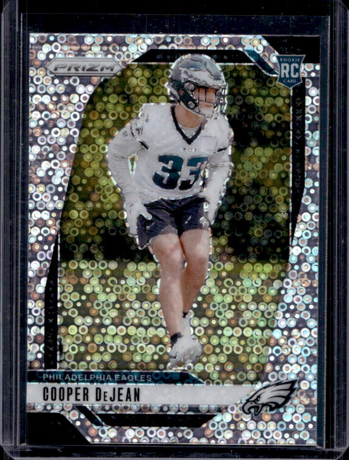 2024 Panini Prizm Cooper DeJean No Huddle Rookie RC #321 Eagles