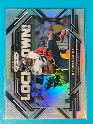 2022 Panini Prizm Football Kevin Byard Lockdown! Silver Prizm