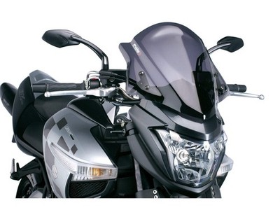 Puig New Gen Sportscheibe Windschild Carbon Look für Suzuki B King (08-11)