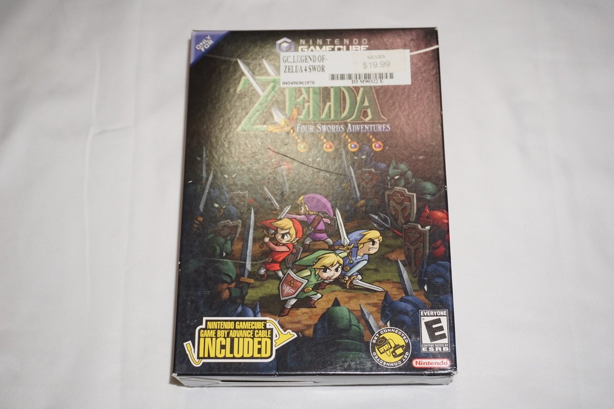 【4枚セット】Revocation 1st〜4th Legend of Zelda: Four Swords Adventures (Nintendo Gamecube) NEW