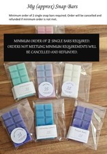 Wax Melts Highly Scented 30g Snap Bars Buy 5 Get 7 Free (Must add 12 to basket)