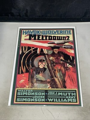 Havok & Wolverine #2  NM  1989  Meltdown   High Grade Marvel   X-Men Crossover