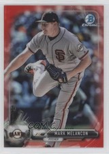 2017 Bowman Chrome Red Refractor 4/5 Mark Melancon #40 0v5t