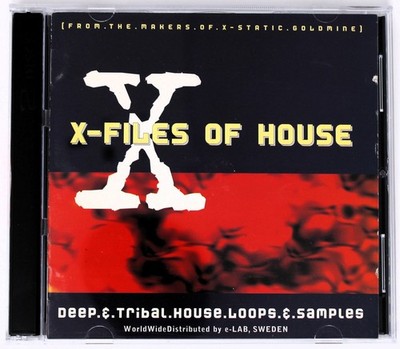E-Lab X-Files Of House Sample/Sound Library/Sampling Double CD