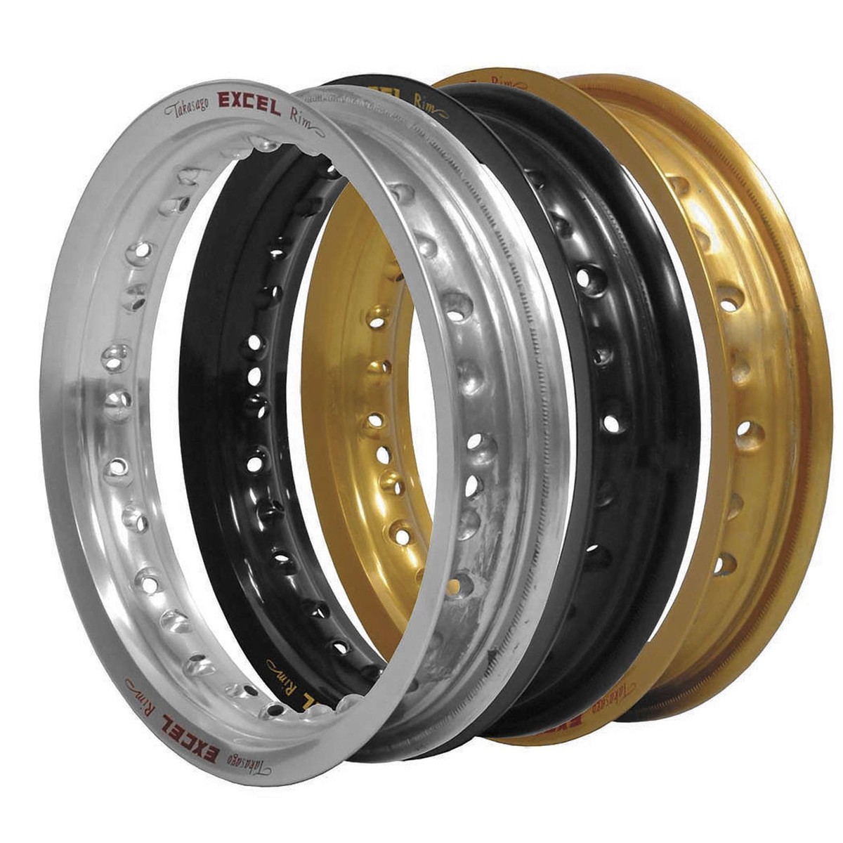 Excel - ICS408 - Takasago Front Rim, 21x1.60 - Silver for sale