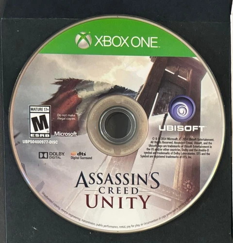 Assassin's Creed Unity - Xbox One - DISC ONLY