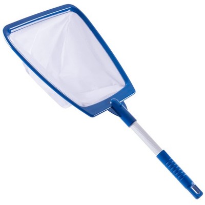 Handheld Hot Tub Skimmer Net with Aluminum Pole - Ultra Fine Mesh Pool Tool
