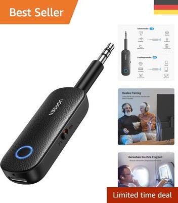 Musik Genuss ohne Grenzen: Bluetooth Sender & Empfänger für TV, Auto, Kopfhörer