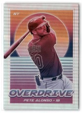 2021 Panini Chronicles Baseball (Overdrive: Base, Blocks, Holo, Purple Velocity)
