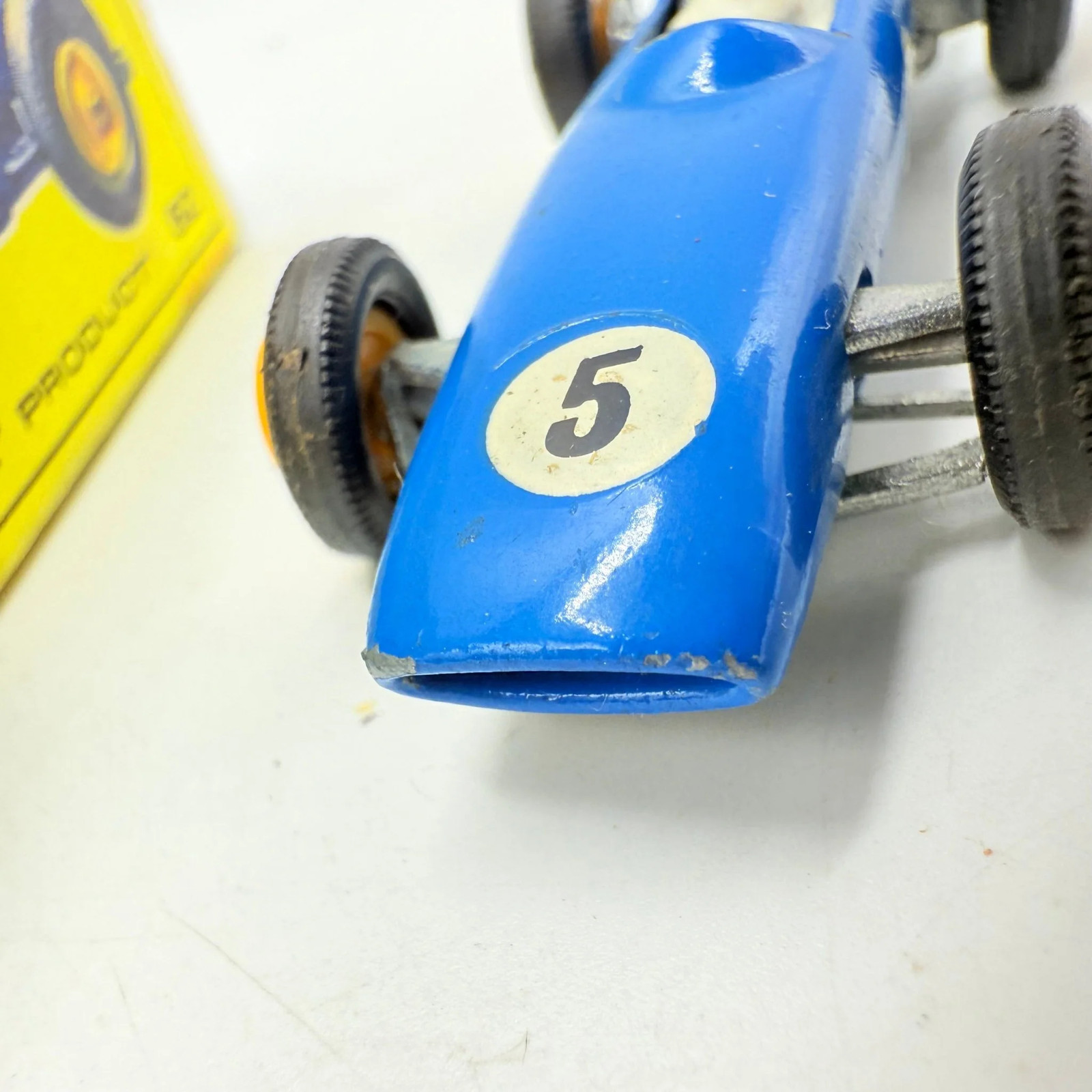 Matchbox Lesney 52b BRM racing car Boxed Regular Wheels