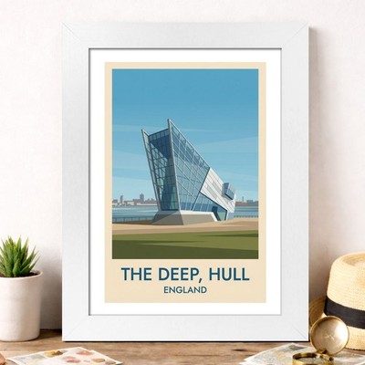The Deep, Hull, England Reise Poster Giclée Kunstdruck 175-3