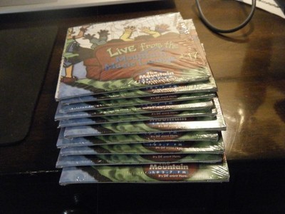 Lot of 10 Live From The Mountain Music Lounge Audio CD's  Vol. 17  KMTT 103.7 FM
