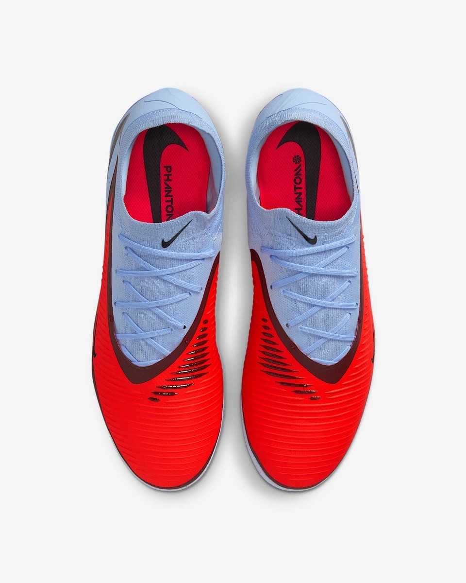 Nike Phantom 6 Low Pro Turf Mens Soccer Shoes Royal Tint Crimson