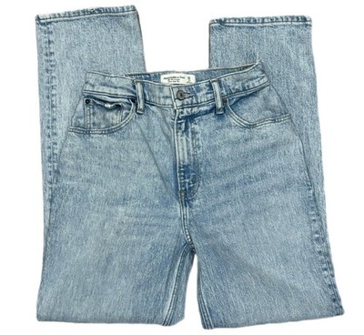 Abercrombie & Fitch Jeans Women's 26x29 Blue 90s Straight Ultra High Rise Light