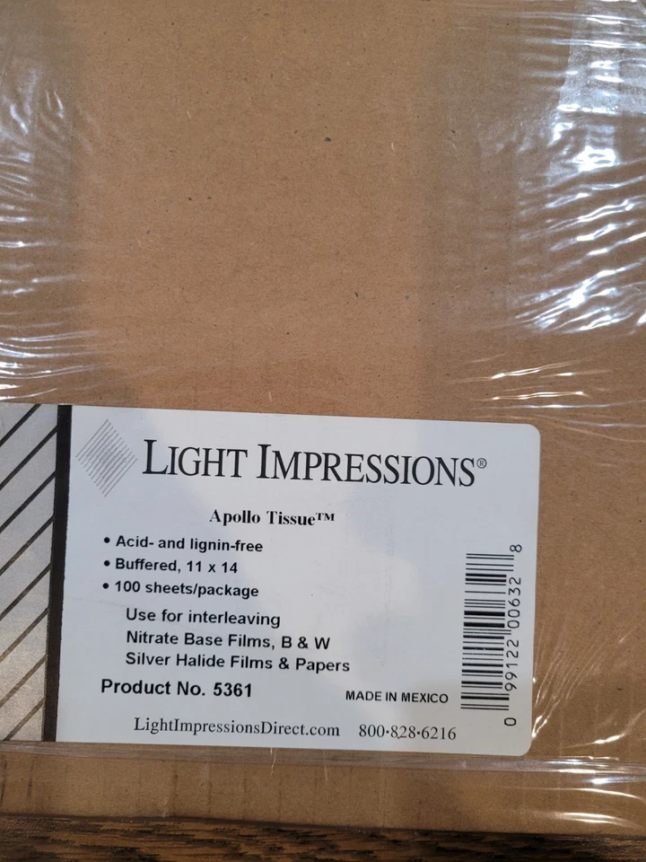 500 Sheets of Authentic Archival Acid Free Neutral Glassline Tissue Paper Apollo - Image 4 of 4