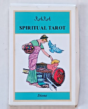 PAPA Spiritual Tarot - Marie-Claire Wilson. HTF OOP 22-Card Deck, Greece 1993.