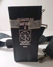 Quantum Battery 2 External Battery Power Pack For Portable Flash With Strap