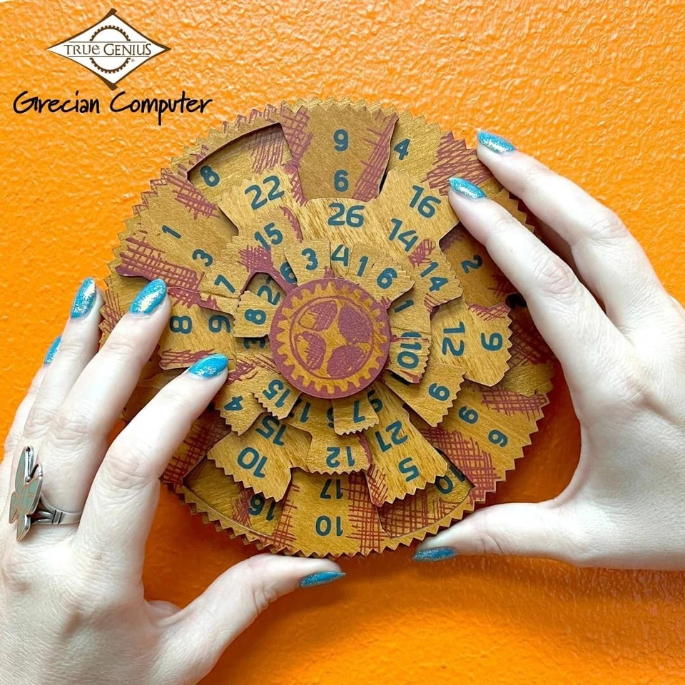 Brain Teaser Math Puzzle - Grecian Computer - Image 4 of 4