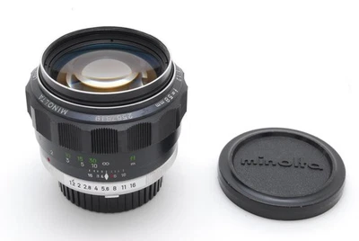 Minolta 58mm Focal f/1.2 Camera Lenses for sale | eBay
